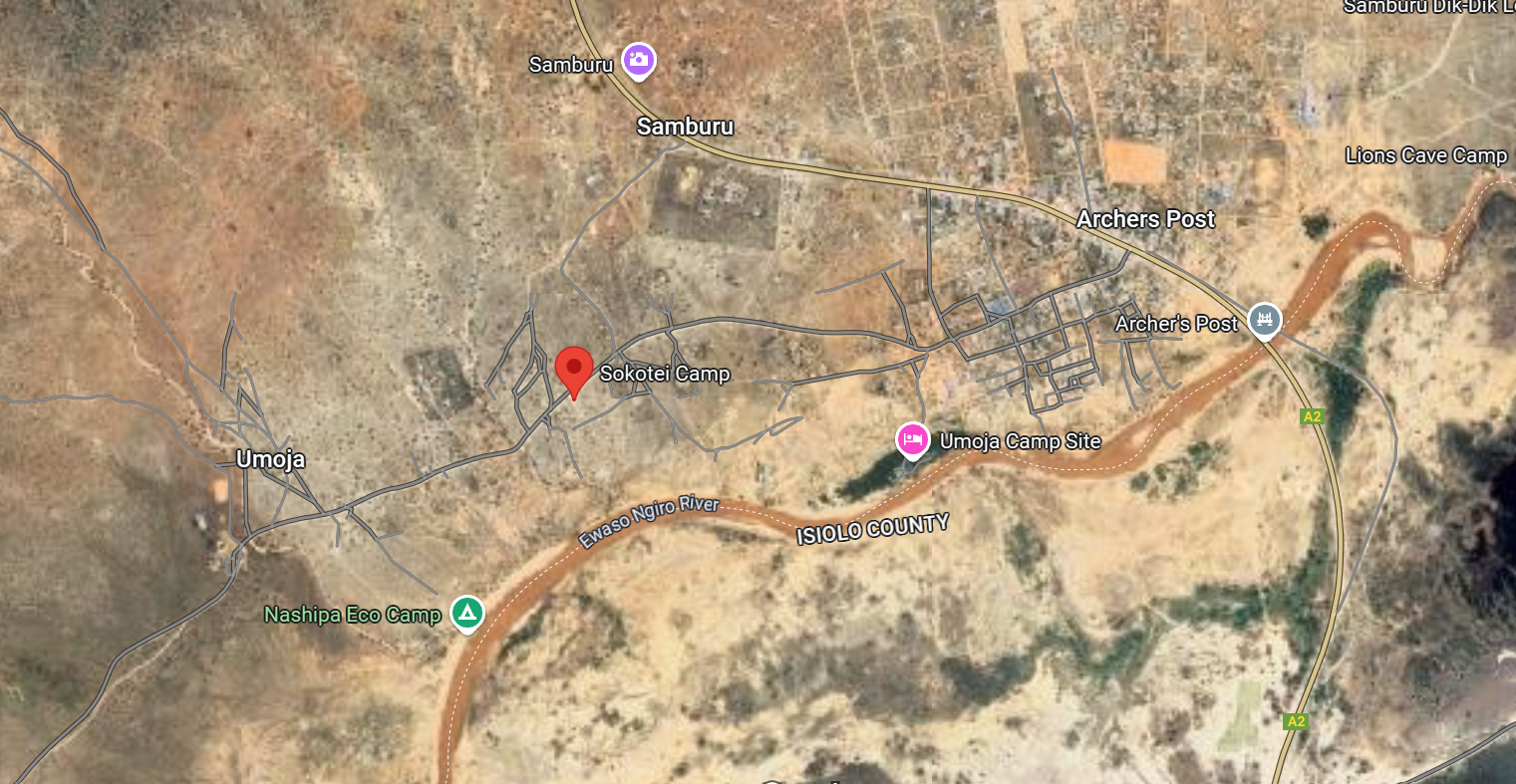 Map to Sokotei Camp